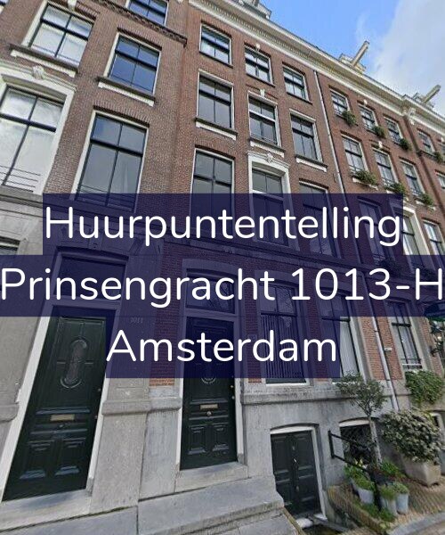 Foto gevel Huurpuntentelling voor Prinsengracht 1013-H, Amsterdam