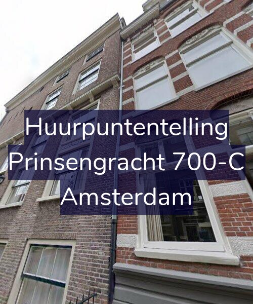 Foto gevel Huurpuntentelling voor Prinsengracht 700-C, Amsterdam