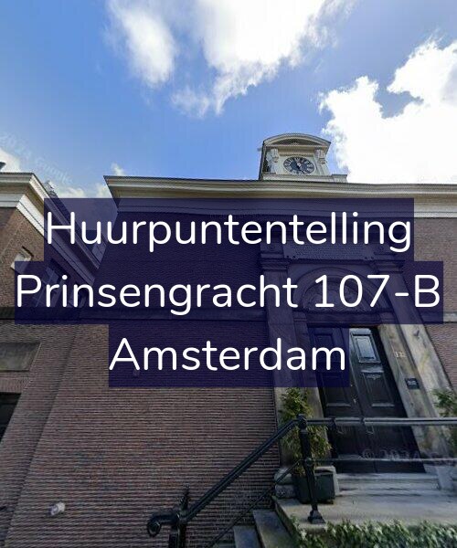 Foto gevel Huurpuntentelling voor Prinsengracht 107-B, Amsterdam