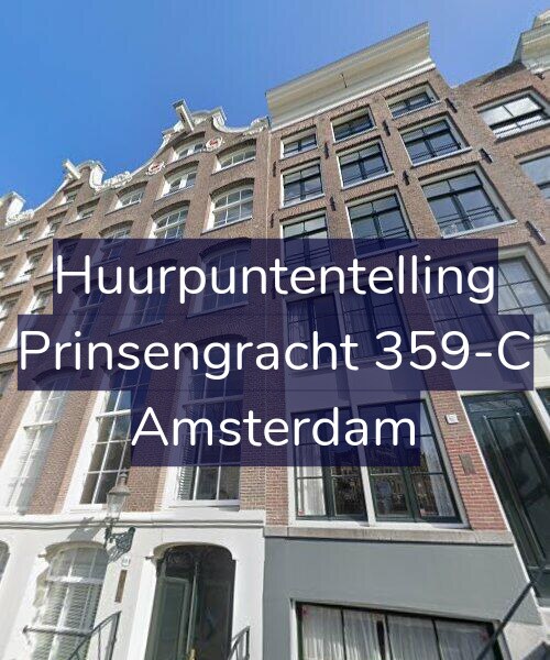 Foto gevel Huurpuntentelling voor Prinsengracht 359-C, Amsterdam