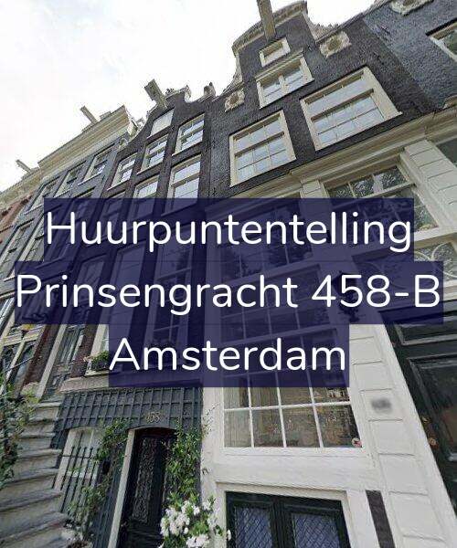 Foto gevel Huurpuntentelling voor Prinsengracht 458-B, Amsterdam
