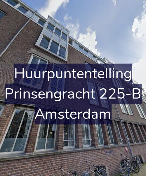 Foto gevel Huurpuntentelling voor Prinsengracht 225-B, Amsterdam