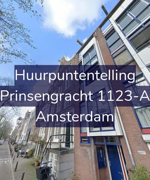 Foto gevel Huurpuntentelling voor Prinsengracht 1123-A, Amsterdam