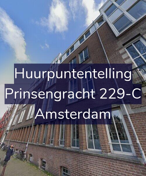 Foto gevel Huurpuntentelling voor Prinsengracht 229-C, Amsterdam