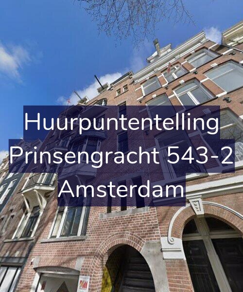Foto gevel Huurpuntentelling voor Prinsengracht 543-2, Amsterdam