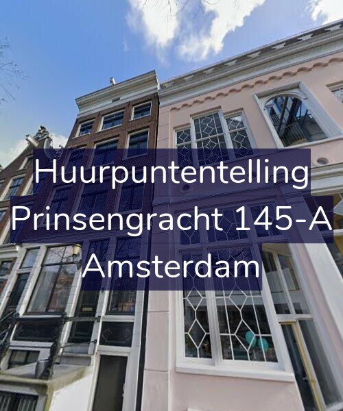 Foto gevel Huurpuntentelling voor Prinsengracht 145-A, Amsterdam