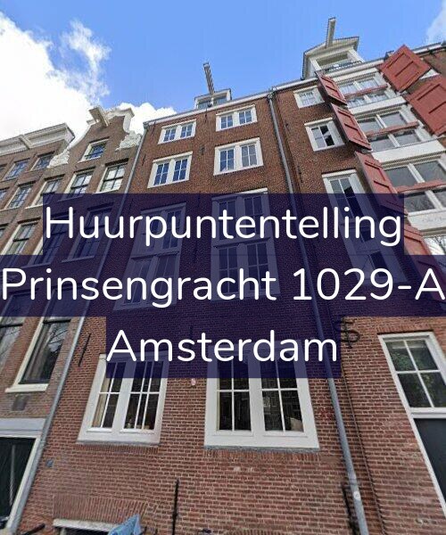 Foto gevel Huurpuntentelling voor Prinsengracht 1029-A, Amsterdam