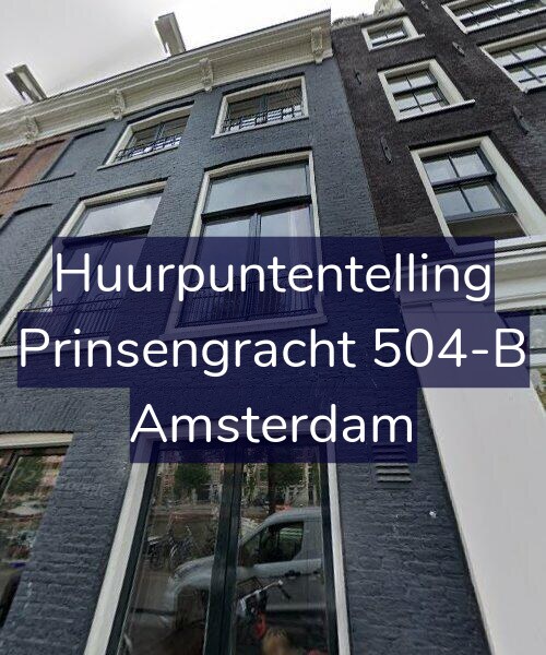 Foto gevel Huurpuntentelling voor Prinsengracht 504-B, Amsterdam