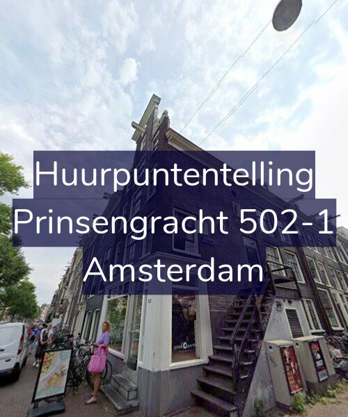 Foto gevel Huurpuntentelling voor Prinsengracht 502-1, Amsterdam