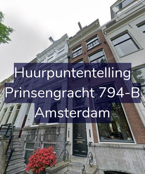 Foto gevel Huurpuntentelling voor Prinsengracht 794-B, Amsterdam