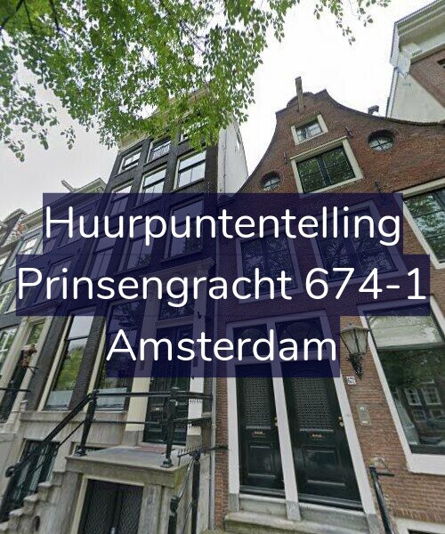 Foto gevel Huurpuntentelling voor Prinsengracht 674-1, Amsterdam