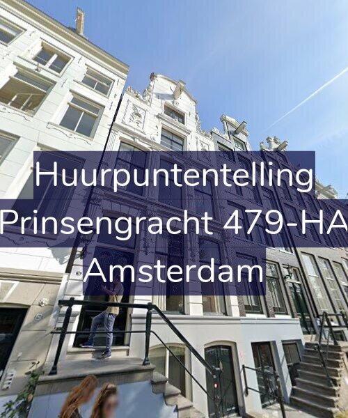 Foto gevel Huurpuntentelling voor Prinsengracht 479-HA, Amsterdam