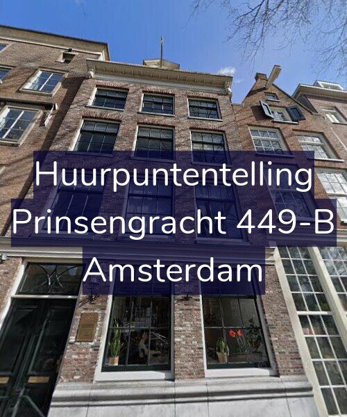 Foto gevel Huurpuntentelling voor Prinsengracht 449-B, Amsterdam