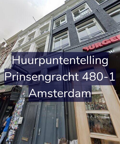 Foto gevel Huurpuntentelling voor Prinsengracht 480-1, Amsterdam