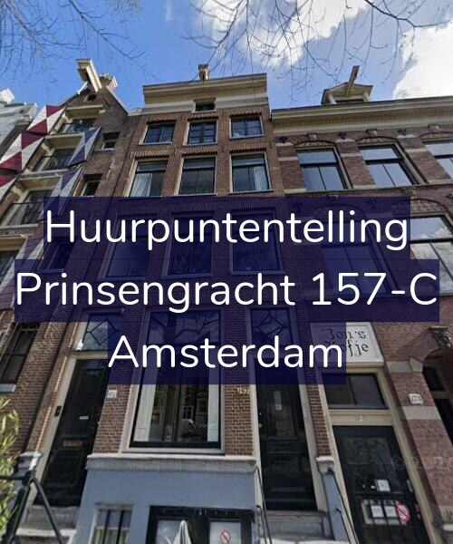Foto gevel Huurpuntentelling voor Prinsengracht 157-C, Amsterdam