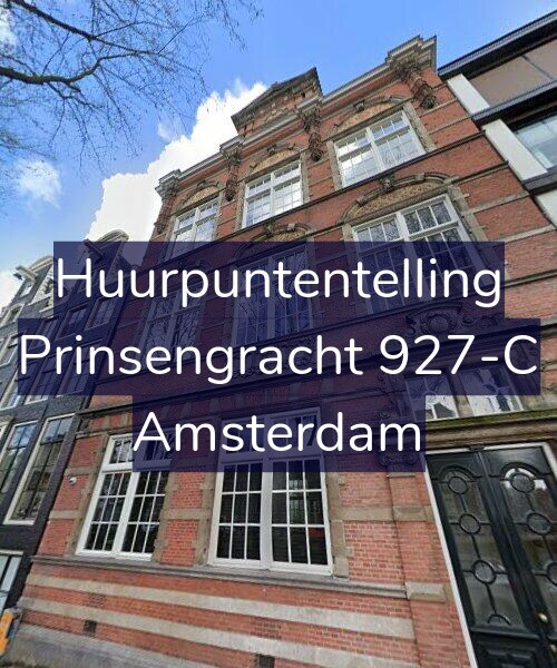 Foto gevel Huurpuntentelling voor Prinsengracht 927-C, Amsterdam