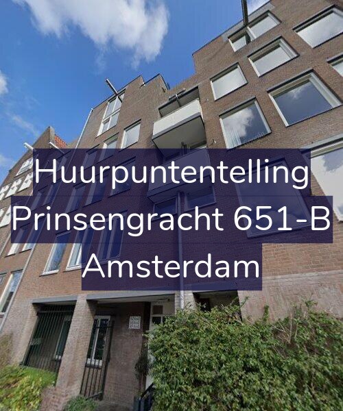 Foto gevel Huurpuntentelling voor Prinsengracht 651-B, Amsterdam