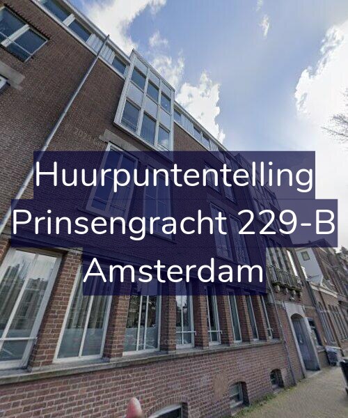 Foto gevel Huurpuntentelling voor Prinsengracht 229-B, Amsterdam