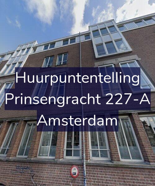 Foto gevel Huurpuntentelling voor Prinsengracht 227-A, Amsterdam