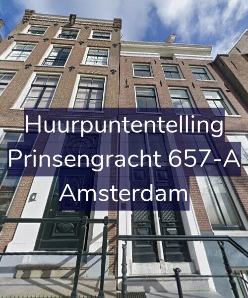Foto gevel Huurpuntentelling voor Prinsengracht 657-A, Amsterdam
