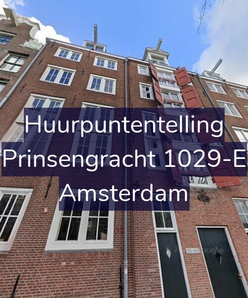 Foto gevel Huurpuntentelling voor Prinsengracht 1029-E, Amsterdam