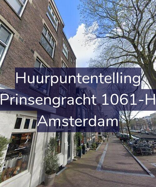 Foto gevel Huurpuntentelling voor Prinsengracht 1061-H, Amsterdam