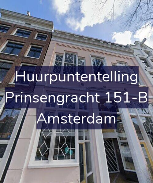 Foto gevel Huurpuntentelling voor Prinsengracht 151-B, Amsterdam