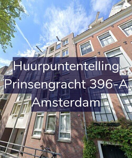 Foto gevel Huurpuntentelling voor Prinsengracht 396-A, Amsterdam