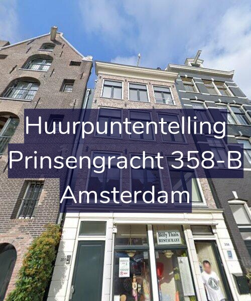 Foto gevel Huurpuntentelling voor Prinsengracht 358-B, Amsterdam