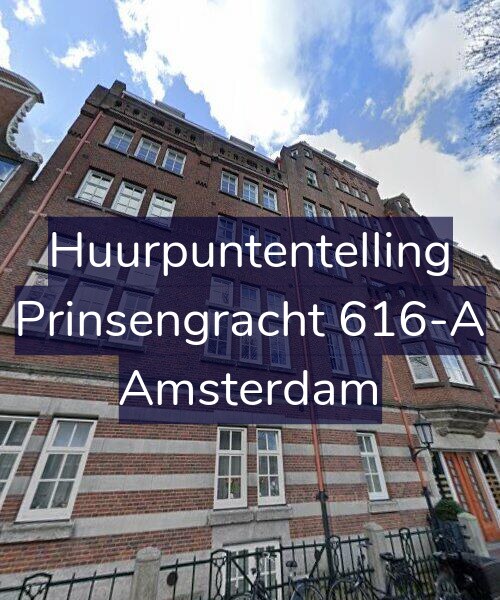 Foto gevel Huurpuntentelling voor Prinsengracht 616-A, Amsterdam