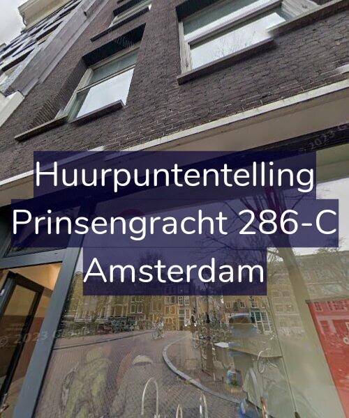 Foto gevel Huurpuntentelling voor Prinsengracht 286-C, Amsterdam