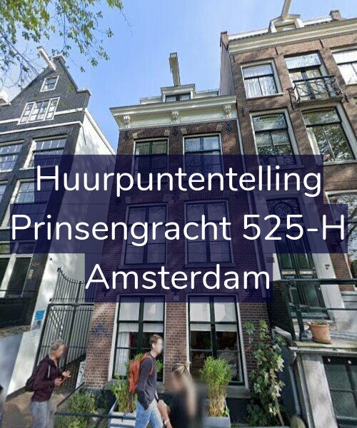 Foto gevel Huurpuntentelling voor Prinsengracht 525-H, Amsterdam