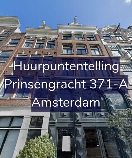 Foto gevel Huurpuntentelling voor Prinsengracht 371-A, Amsterdam