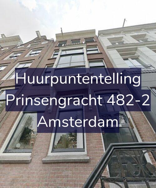 Foto gevel Huurpuntentelling voor Prinsengracht 482-2, Amsterdam