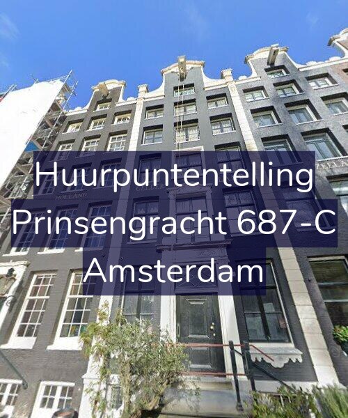 Foto gevel Huurpuntentelling voor Prinsengracht 687-C, Amsterdam