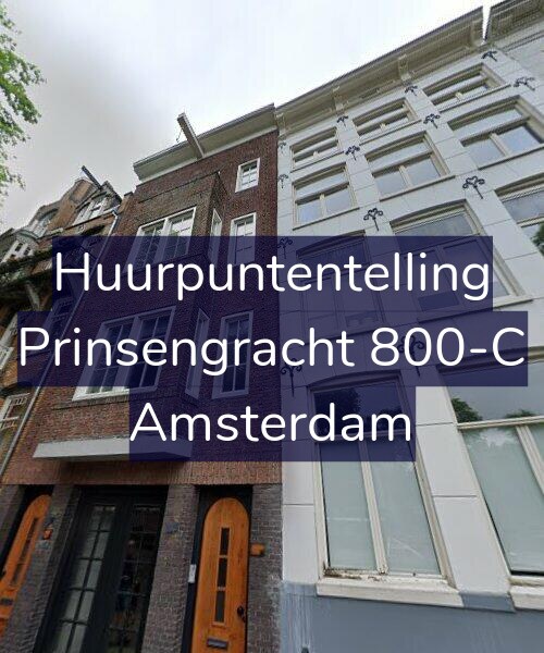 Foto gevel Huurpuntentelling voor Prinsengracht 800-C, Amsterdam