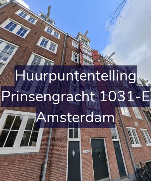 Foto gevel Huurpuntentelling voor Prinsengracht 1031-E, Amsterdam