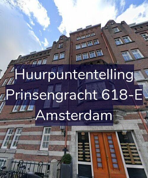 Foto gevel Huurpuntentelling voor Prinsengracht 618-E, Amsterdam