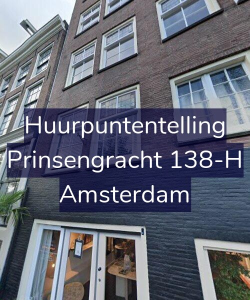 Foto gevel Huurpuntentelling voor Prinsengracht 138-H, Amsterdam