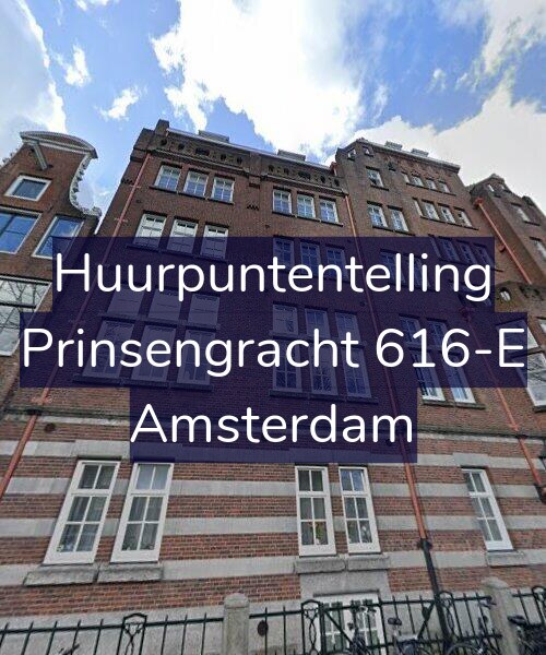Foto gevel Huurpuntentelling voor Prinsengracht 616-E, Amsterdam