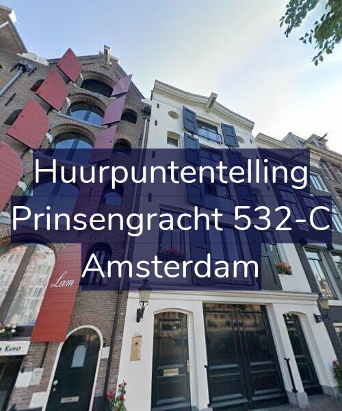 Foto gevel Huurpuntentelling voor Prinsengracht 532-C, Amsterdam