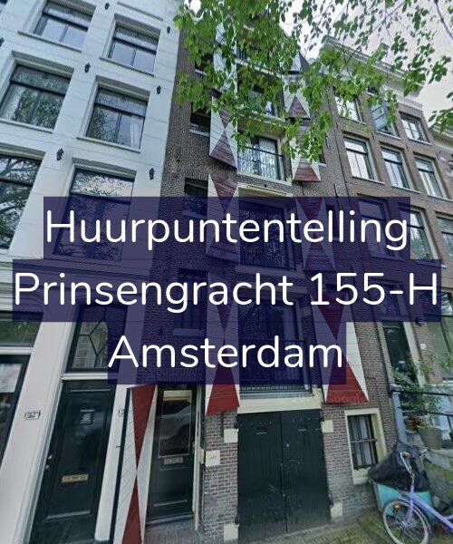Foto gevel Huurpuntentelling voor Prinsengracht 155-H, Amsterdam
