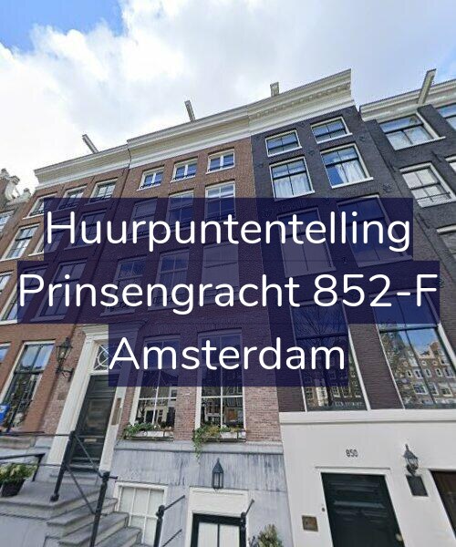 Foto gevel Huurpuntentelling voor Prinsengracht 852-F, Amsterdam