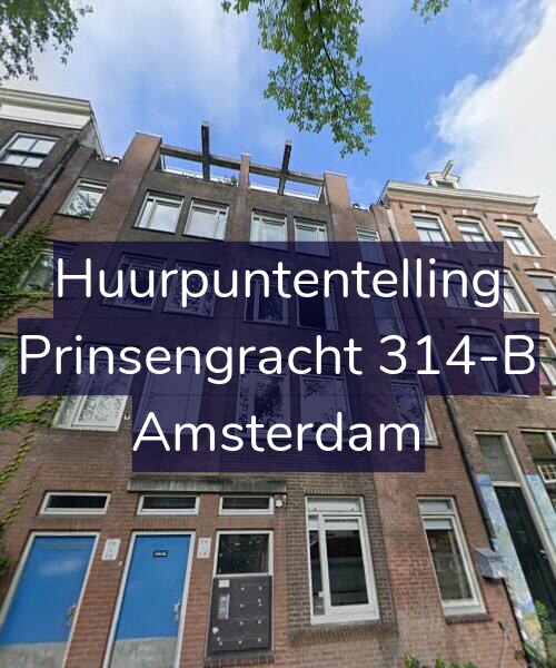 Foto gevel Huurpuntentelling voor Prinsengracht 314-B, Amsterdam