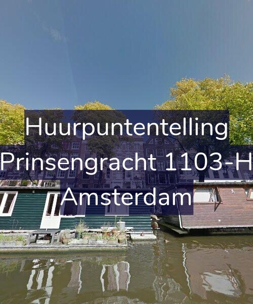 Foto gevel Huurpuntentelling voor Prinsengracht 1103-H, Amsterdam