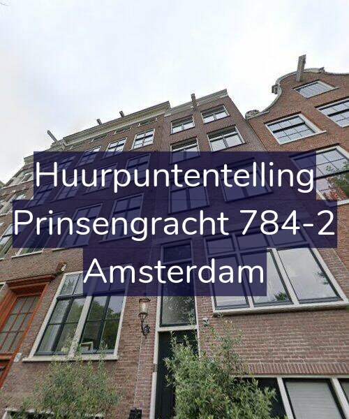 Foto gevel Huurpuntentelling voor Prinsengracht 784-2, Amsterdam