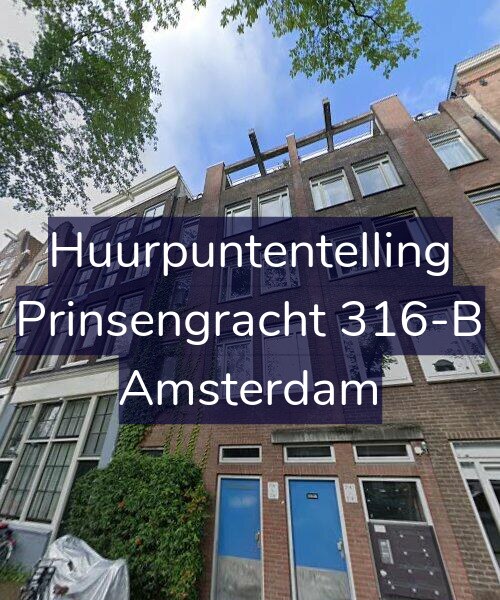 Foto gevel Huurpuntentelling voor Prinsengracht 316-B, Amsterdam