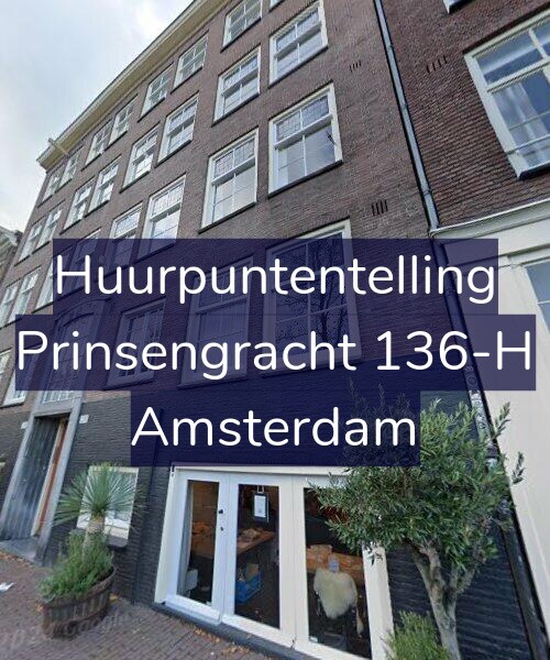Foto gevel Huurpuntentelling voor Prinsengracht 136-H, Amsterdam