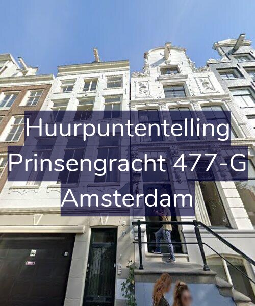 Foto gevel Huurpuntentelling voor Prinsengracht 477-G, Amsterdam