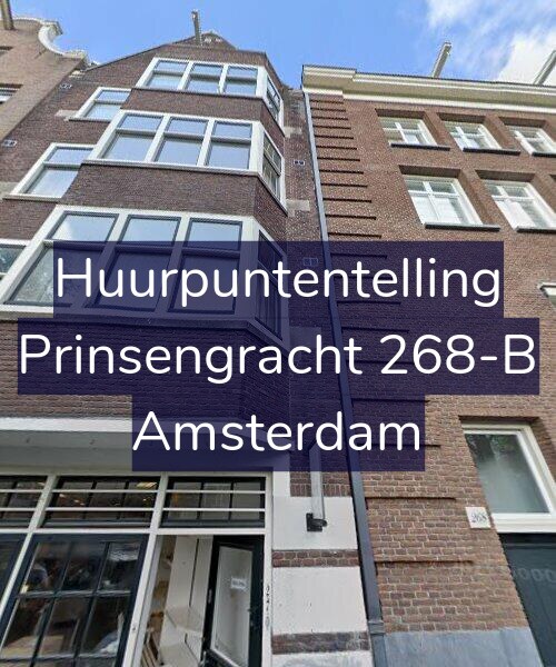 Foto gevel Huurpuntentelling voor Prinsengracht 268-B, Amsterdam